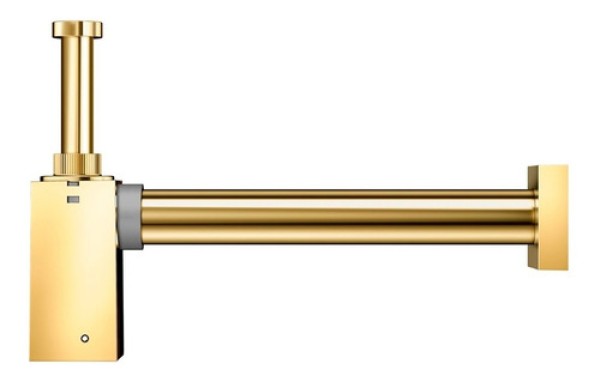 Encontraproduto.com.br - Sifão Lavatorio 7/8, 1.1/2 Docol Square Ouro Polido 00636043
