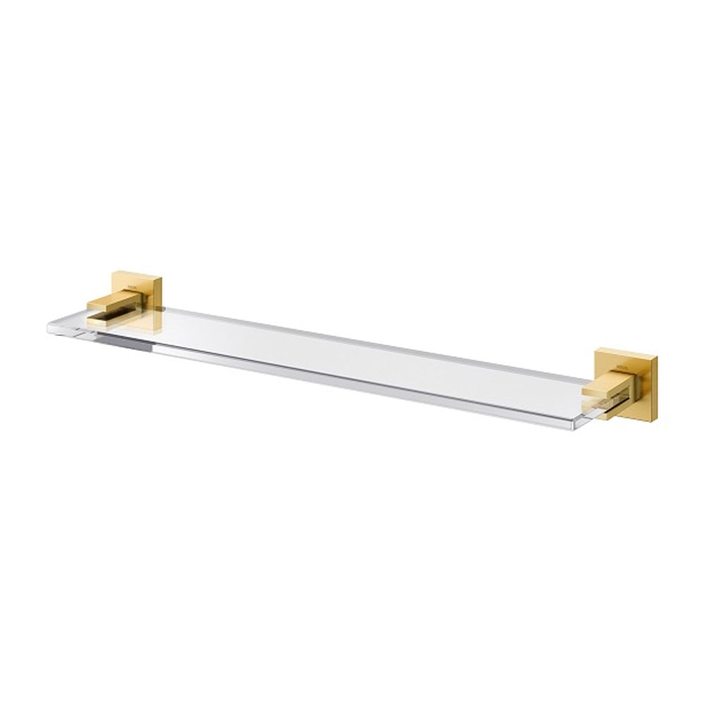 Prateleira Square Ouro Escovado - 00388272 - Docol