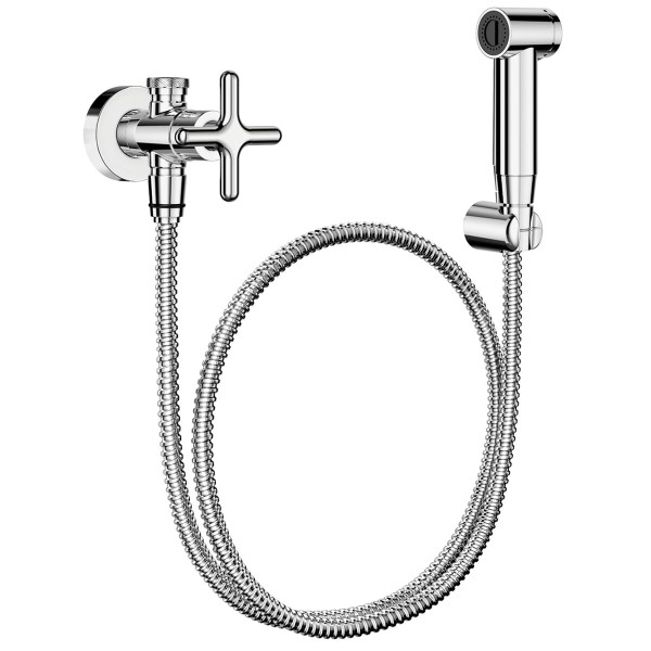 Encontraproduto.com.br - Ducha Higiênica Docol Liss 921106 com Registro e Derivação Cromado