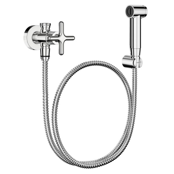 Encontraproduto.com.br - Ducha Higiênica Docol Liss 921106 com Registro e Derivação Cromado