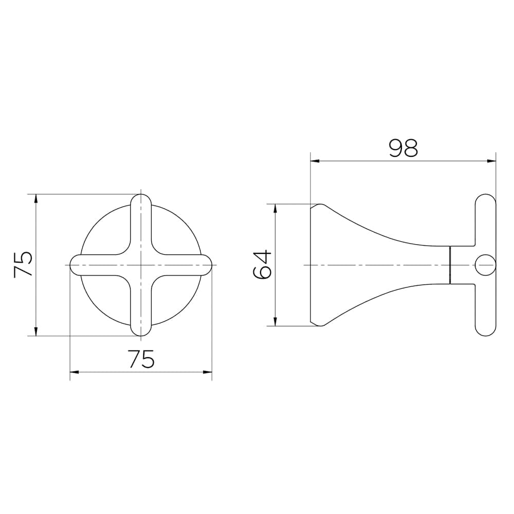 Encontraproduto.com.br - Acabamento para Registro Docol Liss 921406 para Base Deca 1/2