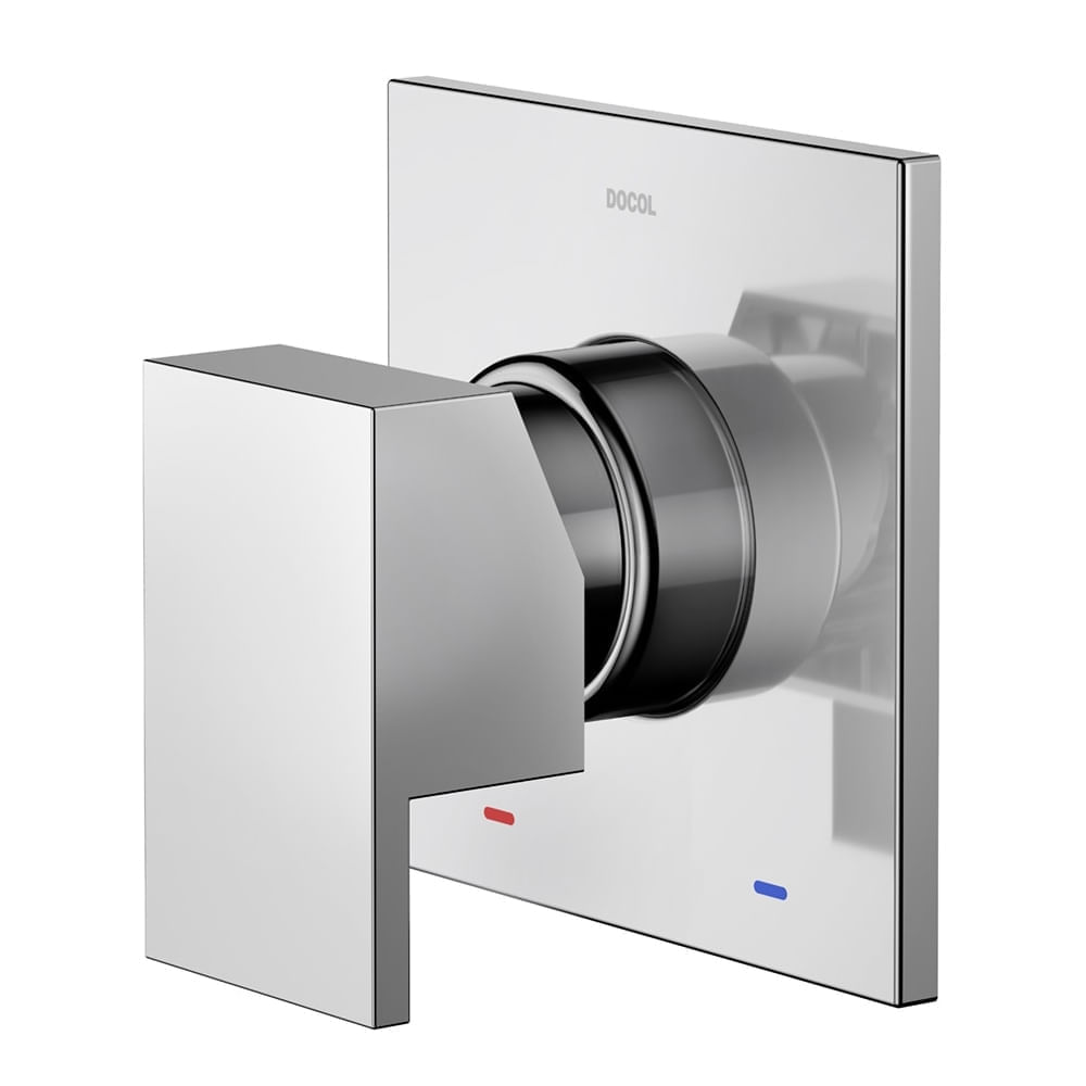 Encontraproduto.com.br - Acabamento Monocomando para Chuveiro e Ducha Higiênica Docol New Edge 926006 1/2