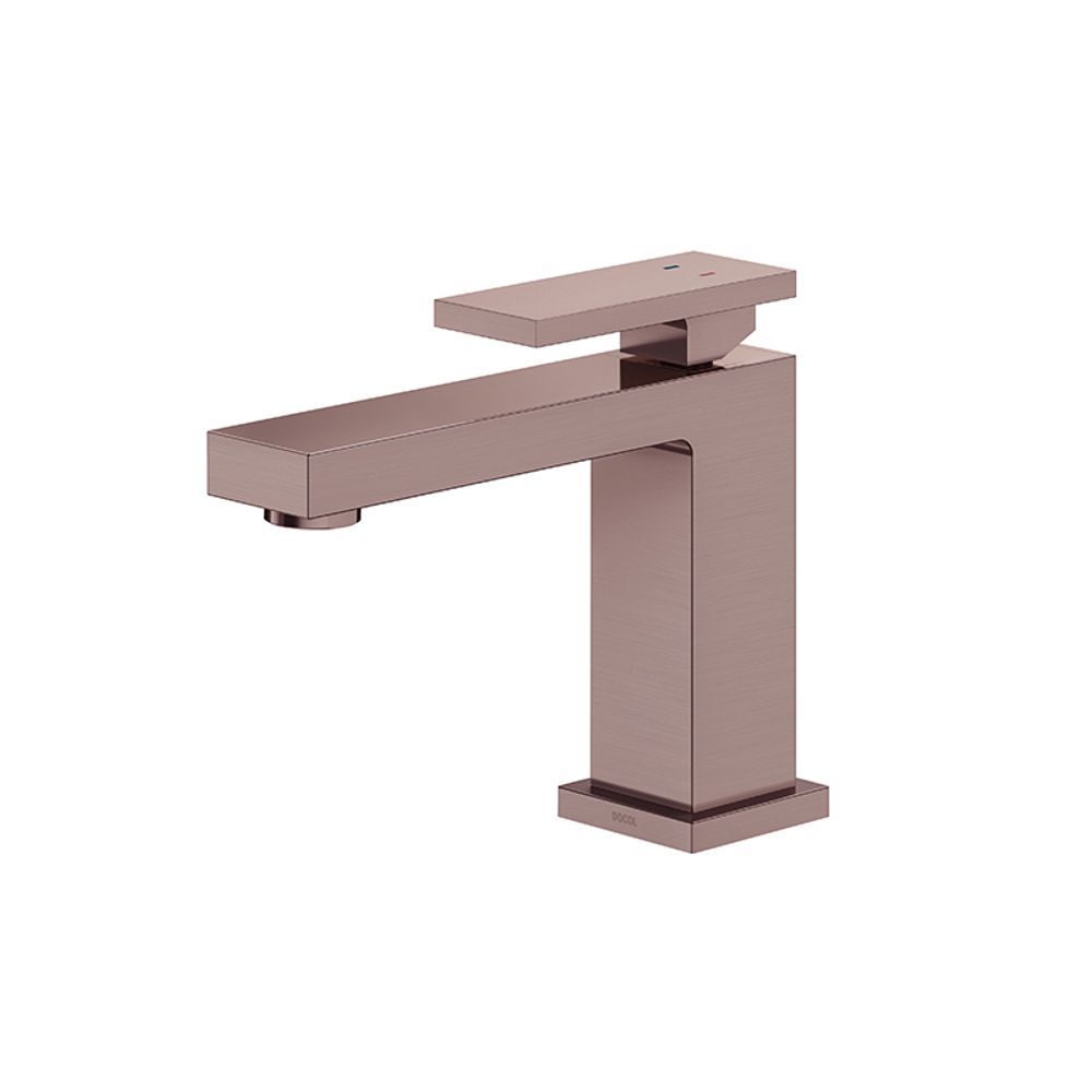 Encontraproduto.com.br - Monocomando Para Lavatório De Mesa New Edge Cobre  Escovado -  Docol