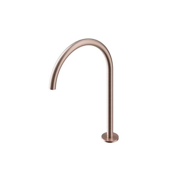Encontraproduto.com.br - Bica para Banheiro de Mesa 360mm Mix&Match Cobre Escovado - 00926169 - Docol
