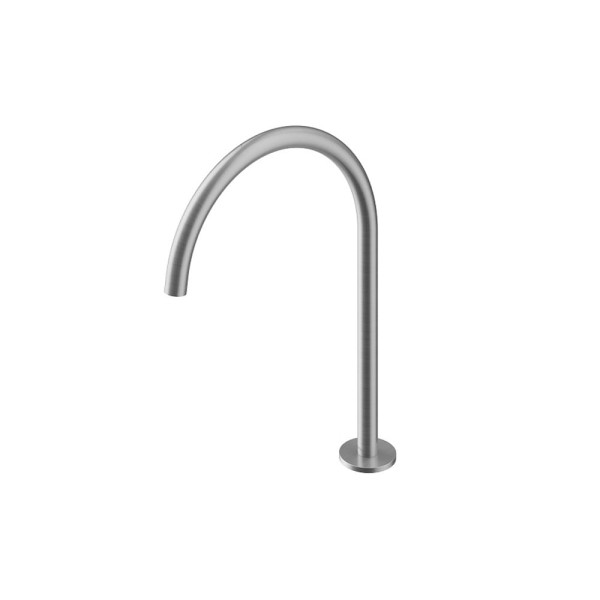 Encontraproduto.com.br - Bica para Banheiro de Mesa 360mm Mix&Match Grafite Escovado - 00926170 - Docol