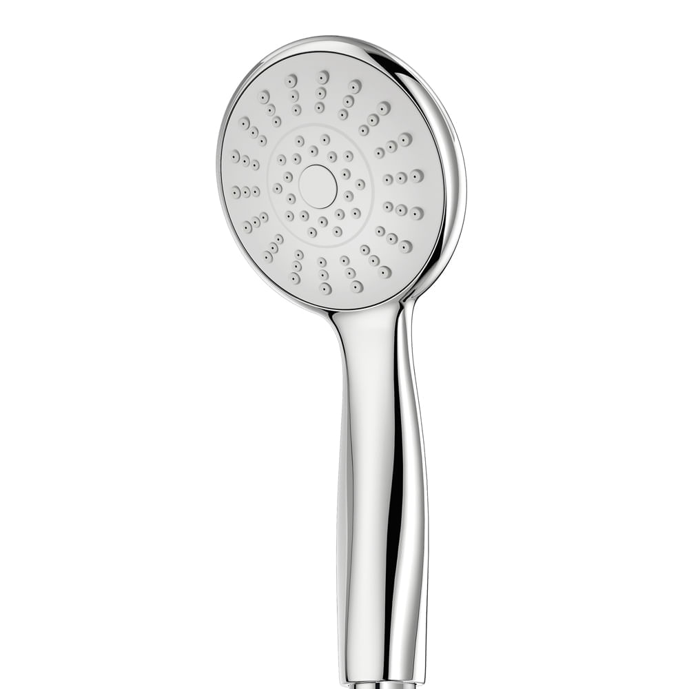 Encontraproduto.com.br - Ducha Manual Redonda para Chuveiro com Flexível de 1,8m Cromada - 00934106 - Docol