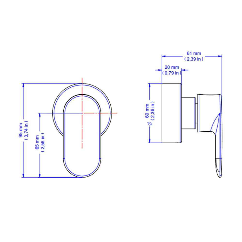 Encontraproduto.com.br - Acabamento para Registro Base Docol 3/4