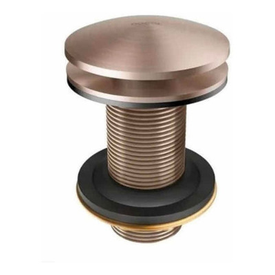 Válvula de saída dágua para lavatorio Click Clack 7/8 cobre escovado - 00922469 - Docol