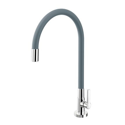 Encontraproduto.com.br - Torneira Docol Galiflex 966963 de Bancada Cinza