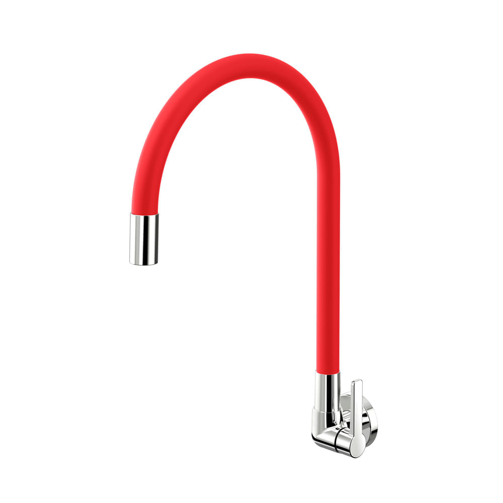 Torneira Docol Galiflex 967479 de Parede Vermelha