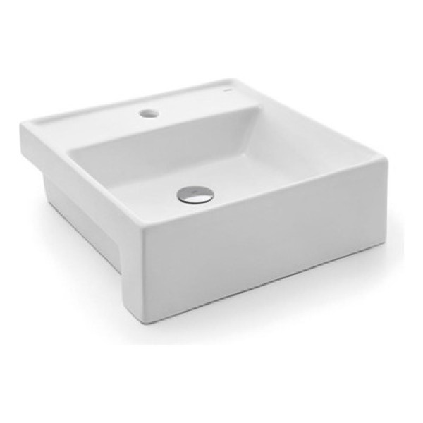 Encontraproduto.com.br - Cuba Semi Encaixe Quadrada Qd3 41X41X14.5Cm Docol