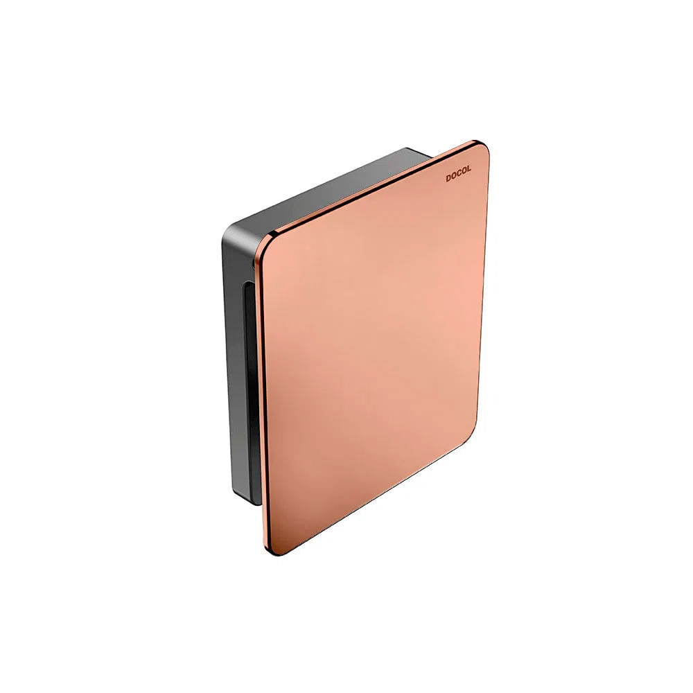 Encontraproduto.com.br - Acabamento para Válvula de Descarga Docol Flat 931730 Cobre Polido