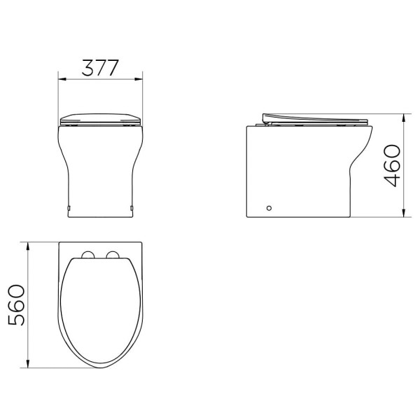 Encontraproduto.com.br - Vaso Sanitário Convencional Loggica Branco Docol