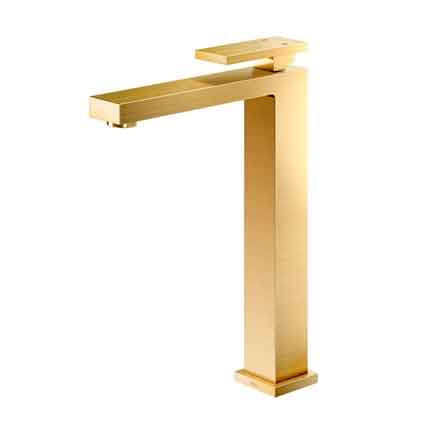 Misturador  Docol Lavatório Mesa Monocomando BA New Edge Ouro Polido 00925443