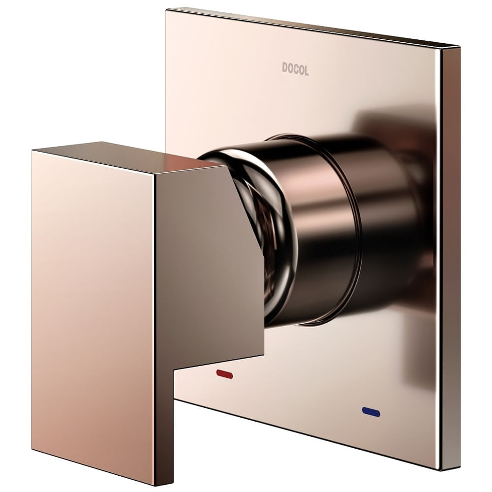 Encontraproduto.com.br - Acabamento Monocomando Chuveiro 3/4 New Edge Cobre Polido - Docol - 00925930 - Unitário