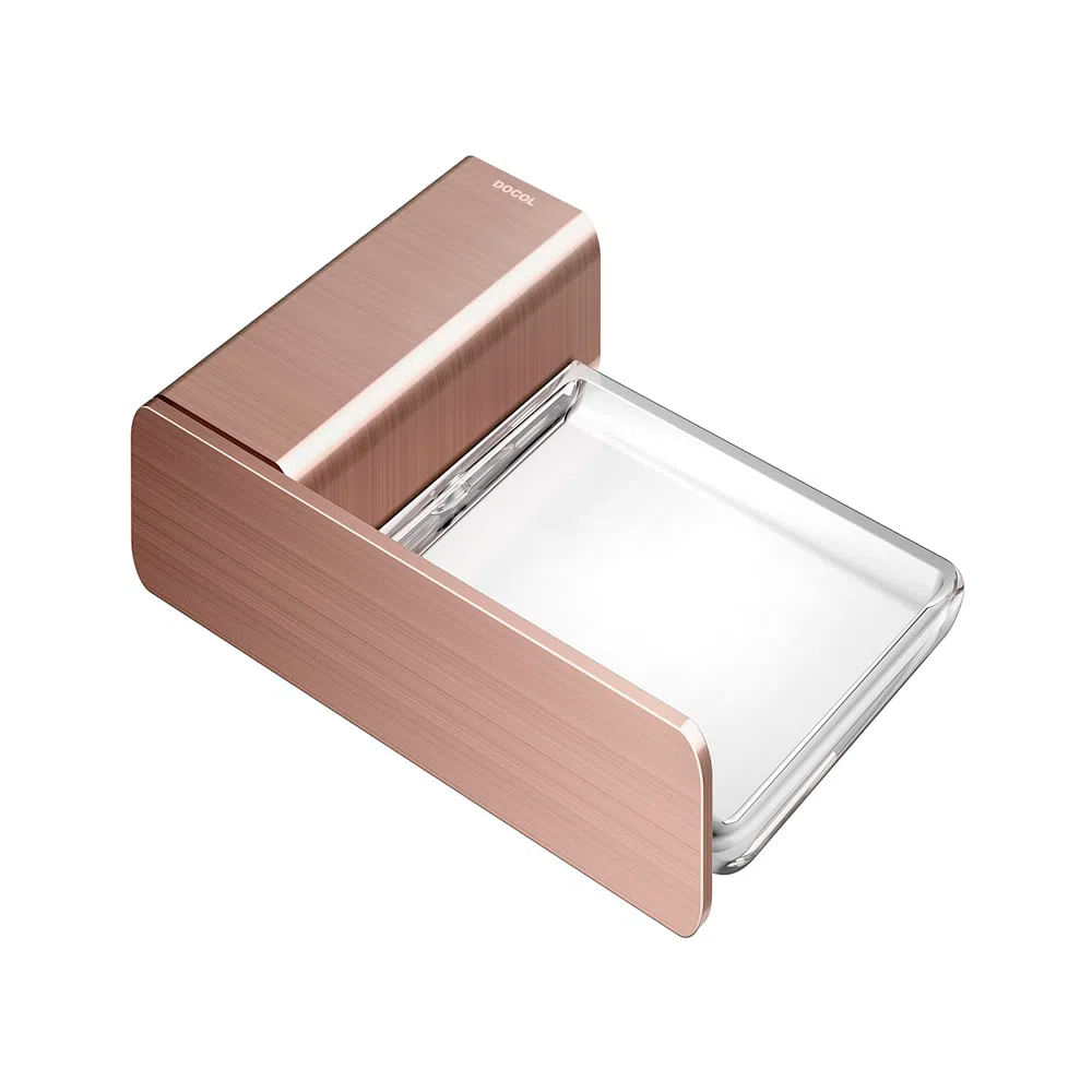 Encontraproduto.com.br - Saboneteira Docol Flat cobre escovado - 01013869 - Docol