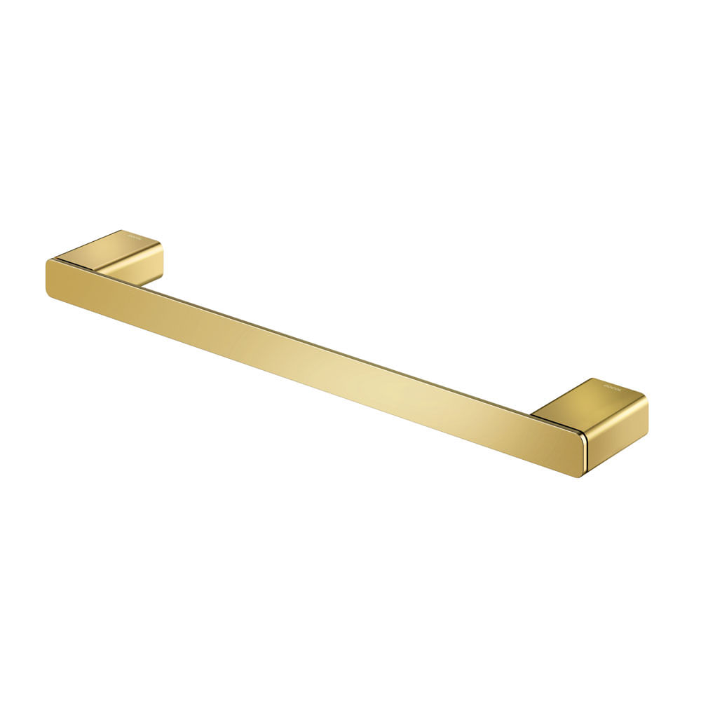 Encontraproduto.com.br - Porta-toalhas de Rosto DocolFlat 300mm Ouro Polido Docol