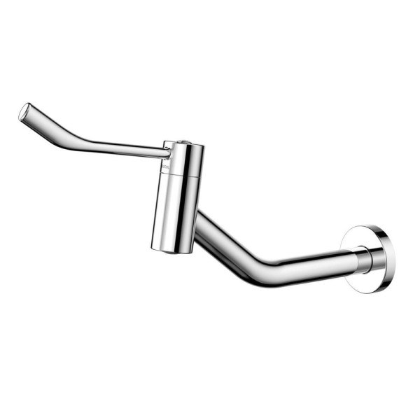 Encontraproduto.com.br - Torneira de Parede para Banheiro com Alavanca Nova Benefit Cromada Docol