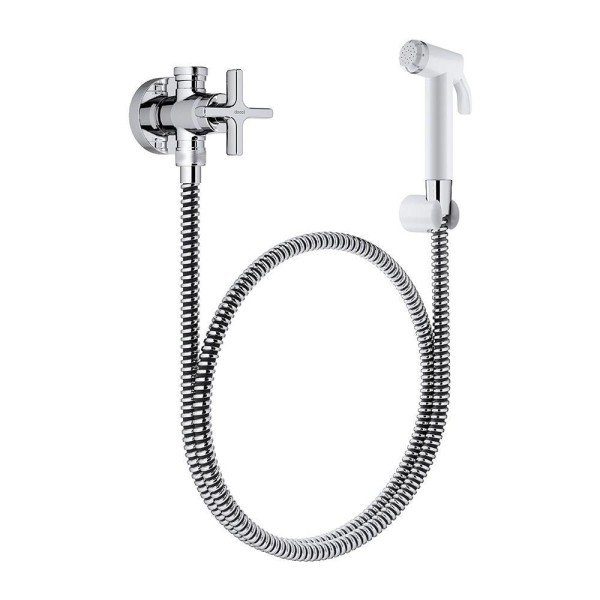 Encontraproduto.com.br - Ducha Higiênica Invicta com Registro e Derivação - Docol
