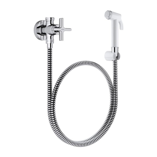 Encontraproduto.com.br - Ducha Higiênica Invicta com Registro e Derivação - Docol