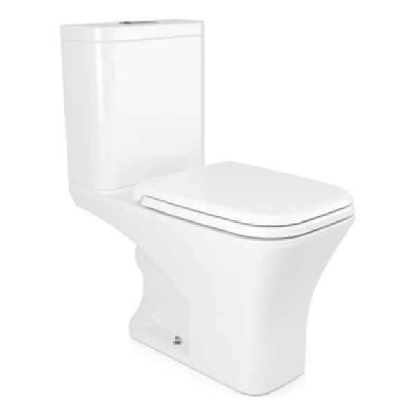Encontraproduto.com.br - Kit Bacia Com Caixa 6l Gali Branco Retangular Docol