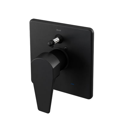 Encontraproduto.com.br - Acabamento para Válvula de Descarga Docol Flat 9317CE Ônix