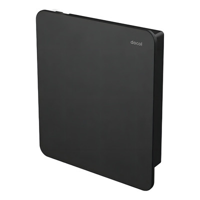 Encontraproduto.com.br - Acabamento para Válvula de Descarga Docol Flat 9317CE Ônix