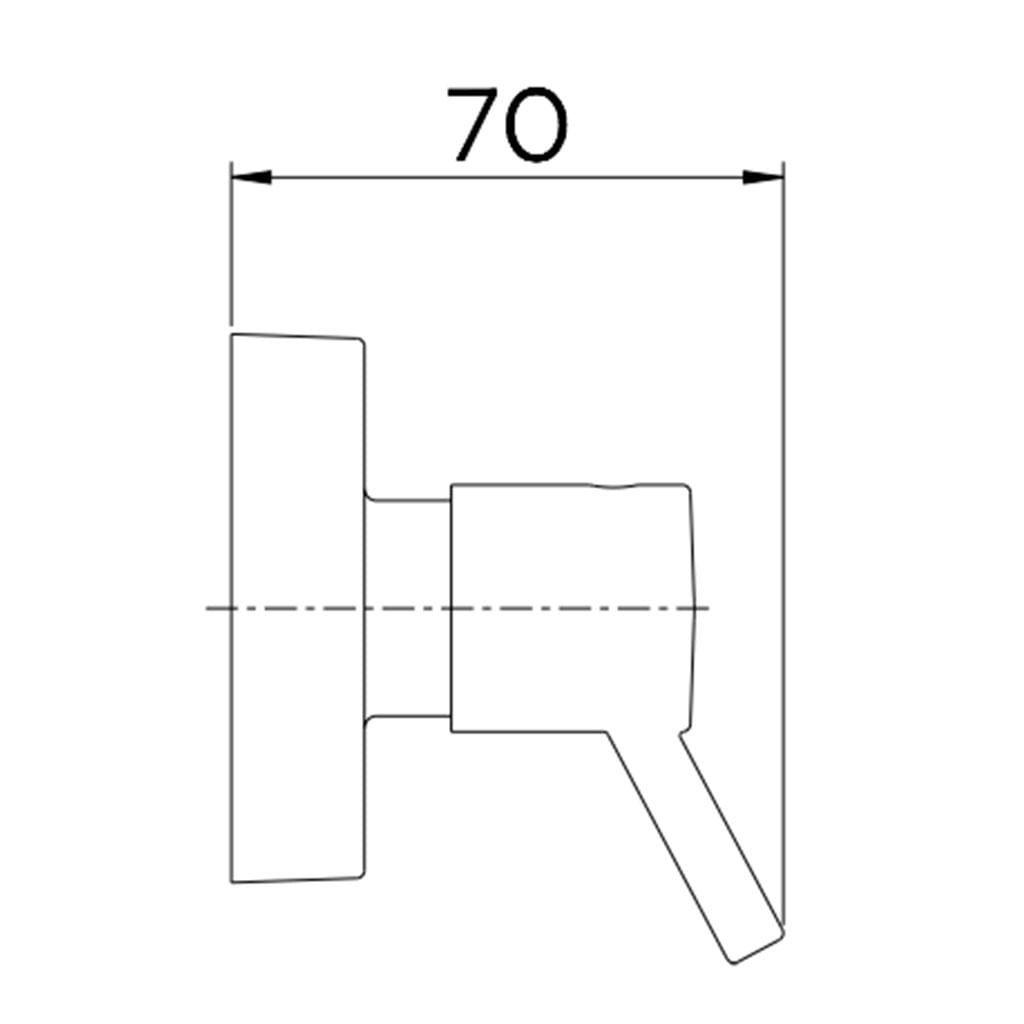 Encontraproduto.com.br - Acabamento para Registro 11/4 e 11/2 DB Lóggica Cromada Docol