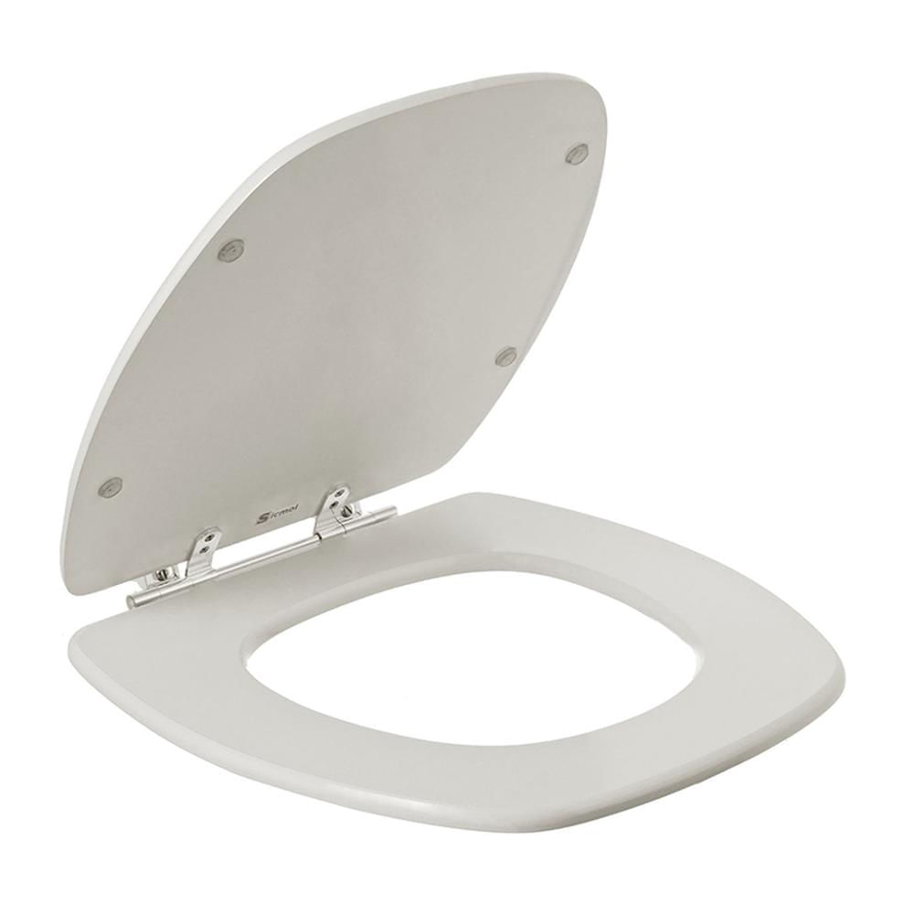 Encontraproduto.com.br - Assento Convencional MDF Liso Branco - Sicmol