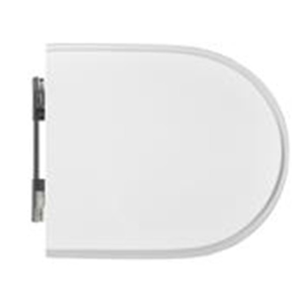 Encontraproduto.com.br - Assento Sanitário Sicmol Riviera Nexo Smart em MDF Branco Cromado