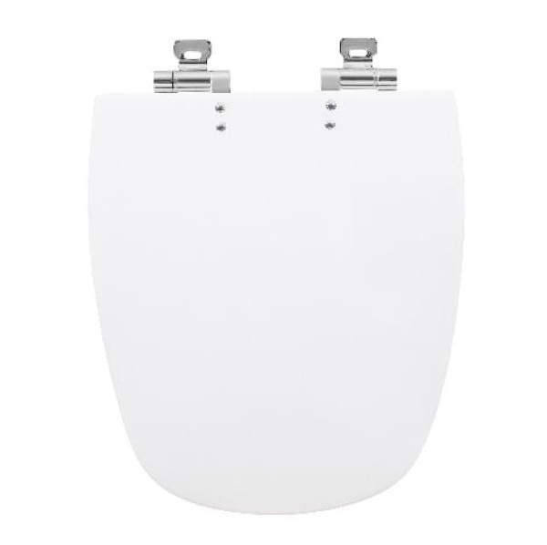 Encontraproduto.com.br - Assento Sanitário em Poliester Soft Close Monte Carlo Privilege Branco Sicmol