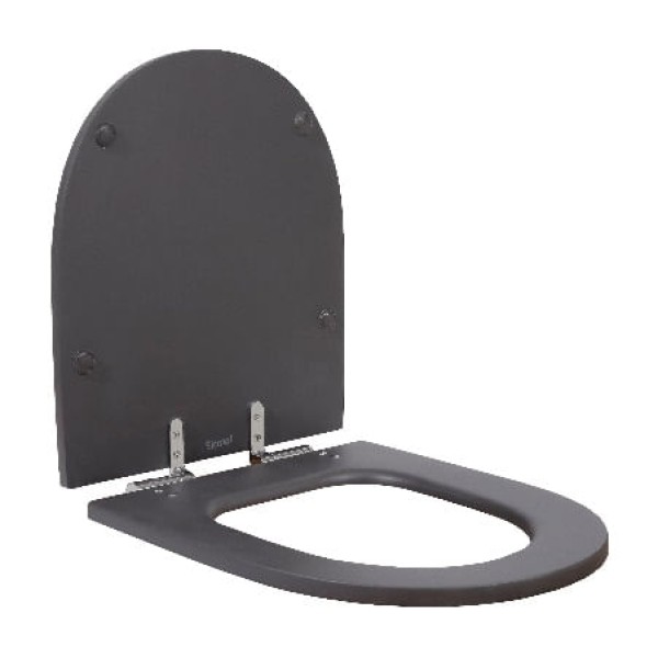 Encontraproduto.com.br - Assento Sanitário em Poliester Soft Close Riv/Smart/Nexo/Neo Sofisticato Noite Noir Sicmol
