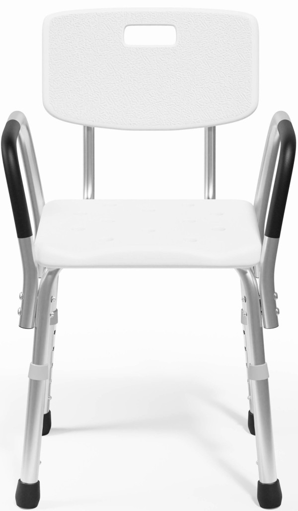 Encontraproduto.com.br - Cadeira Para Banho Sicmol Abaulada Com Encosto e Braco 26256