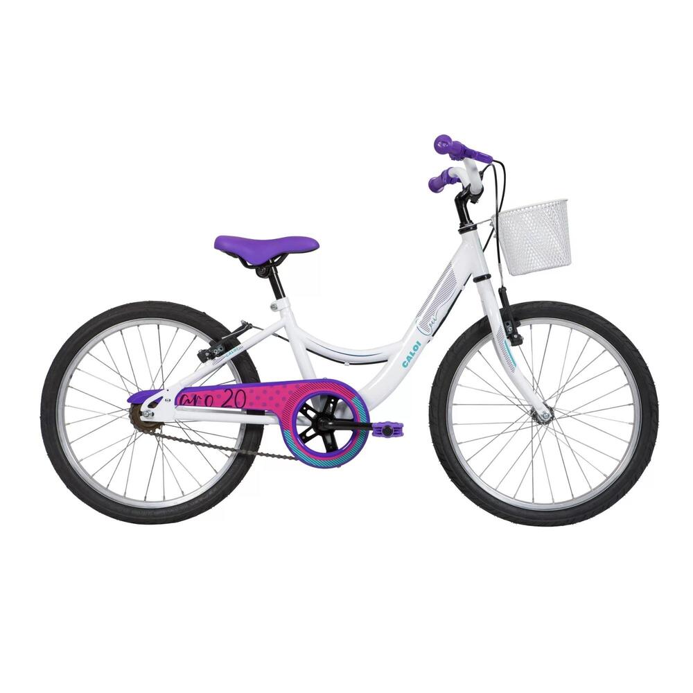 Encontraproduto.com.br - Bicicleta Infantil Aro 20 Caloi Ceci  Branca