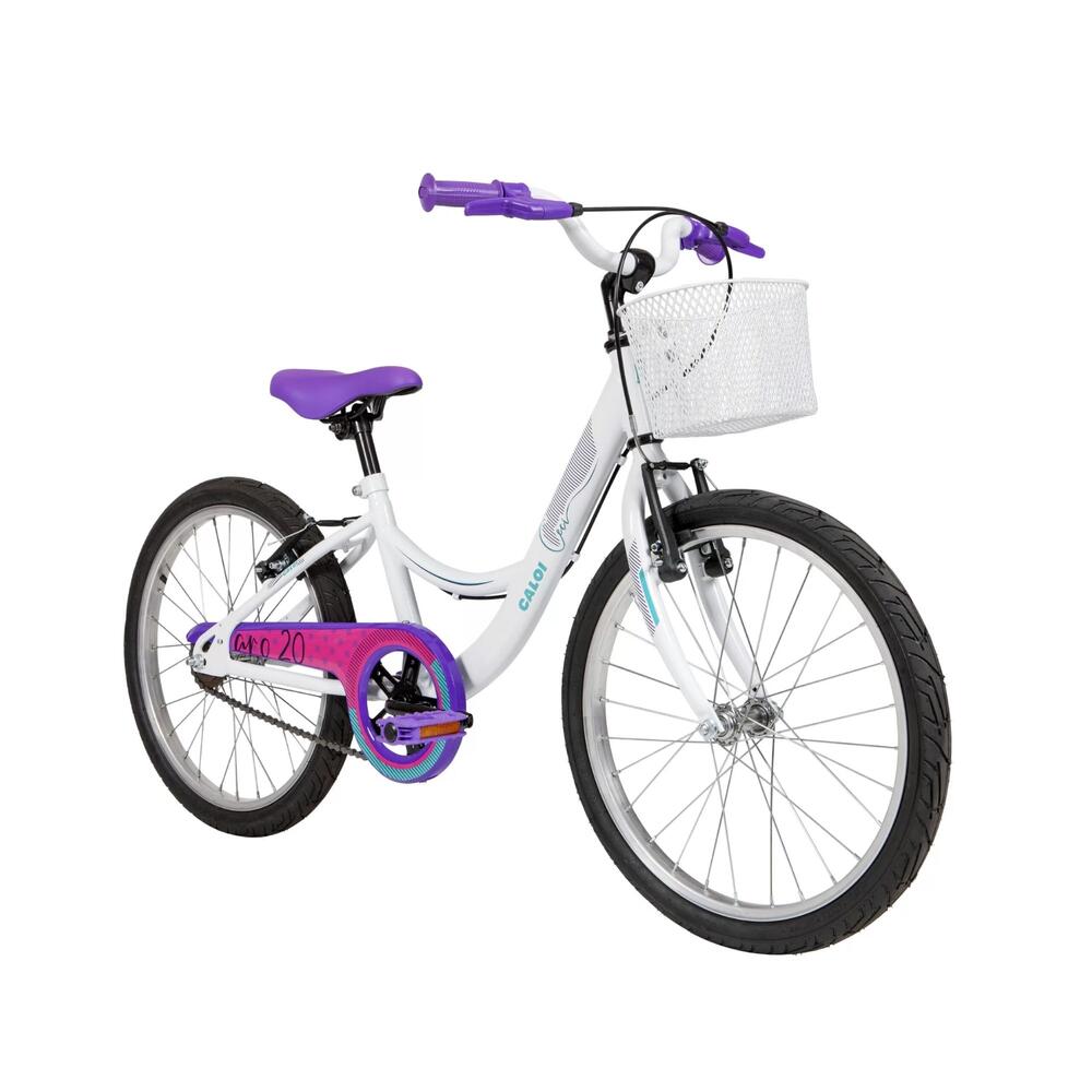 Encontraproduto.com.br - Bicicleta Infantil Aro 20 Caloi Ceci  Branca