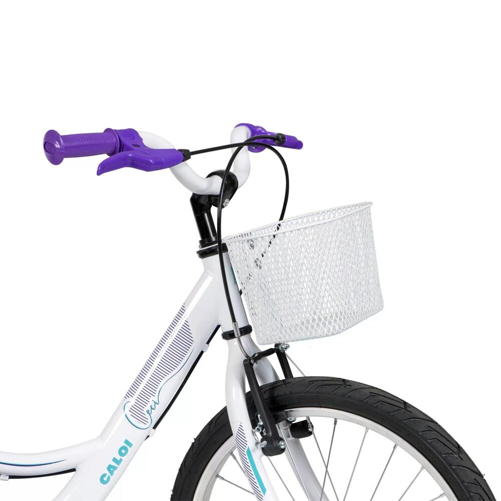 Encontraproduto.com.br - Bicicleta Infantil Aro 20 Caloi Ceci  Branca