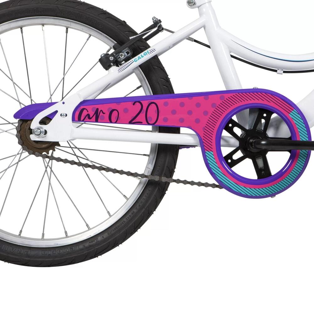 Encontraproduto.com.br - Bicicleta Infantil Aro 20 Caloi Ceci  Branca