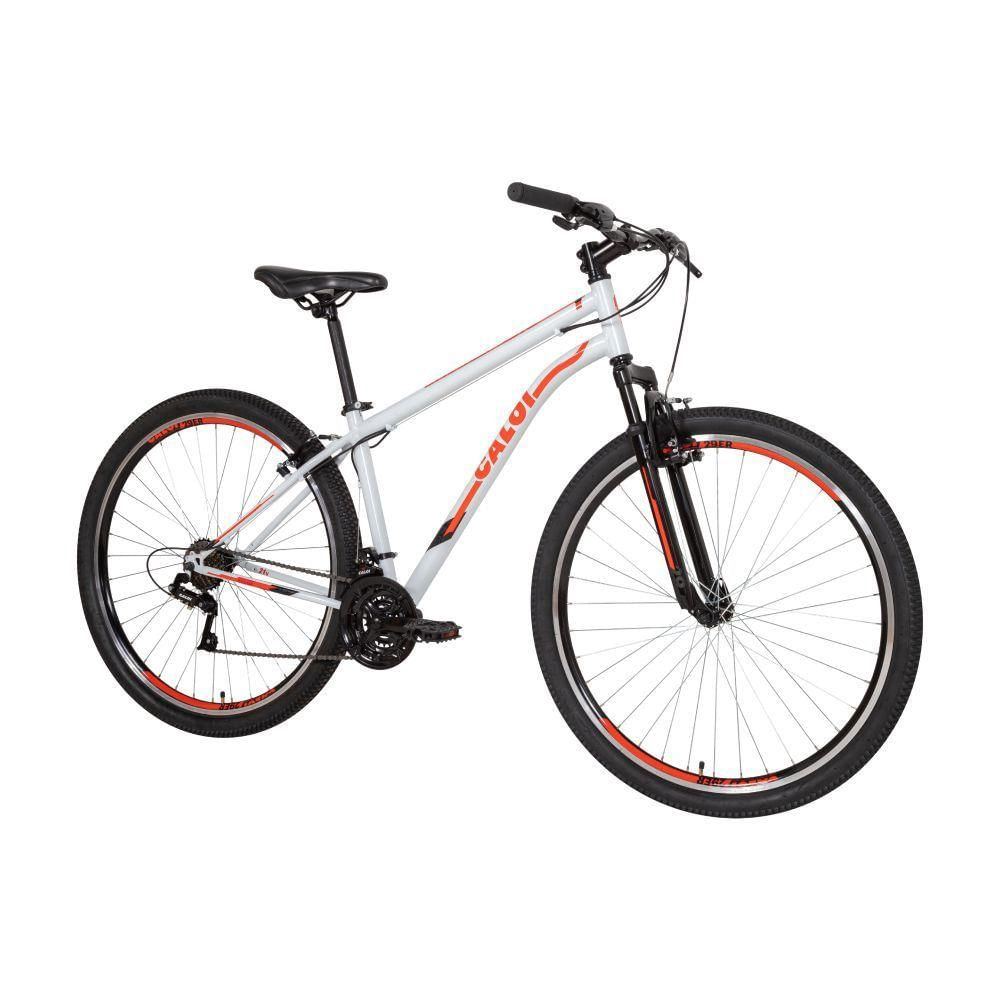 Encontraproduto.com.br - Bicicleta Caloi Velox Freios V-Brake Branca Aro 29 21V T17R29V21