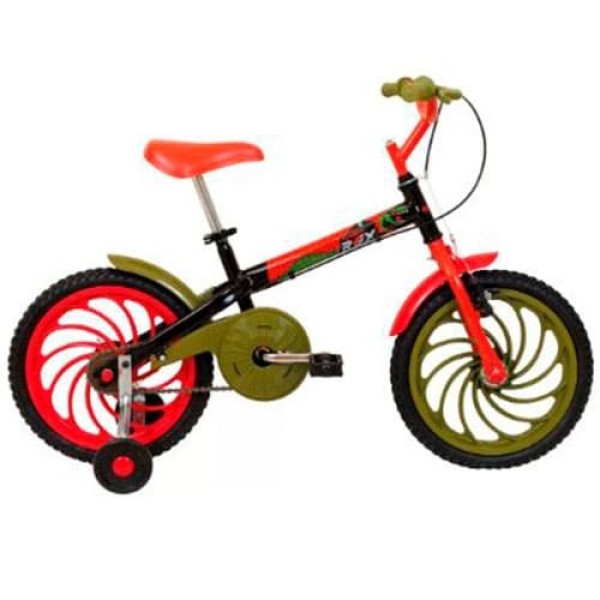 Bicicleta Caloi Power Rex Preto Aro 16