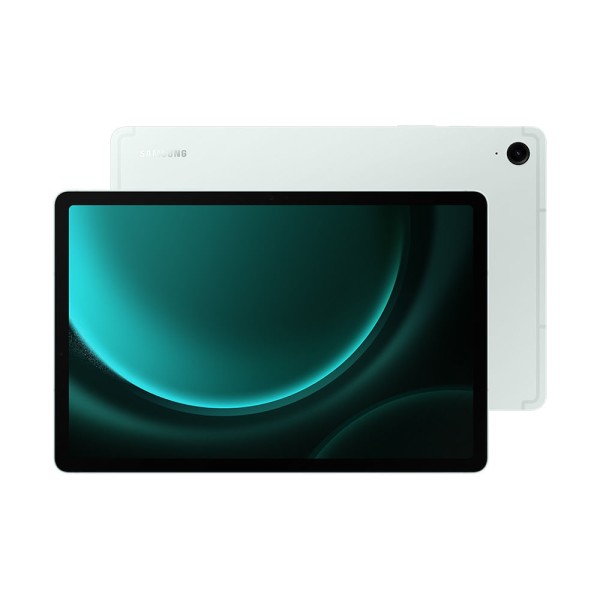 Encontraproduto.com.br - Tab S9 FE 5G (128GB) - Verde Claro + Galaxy Buds FE - Grafite