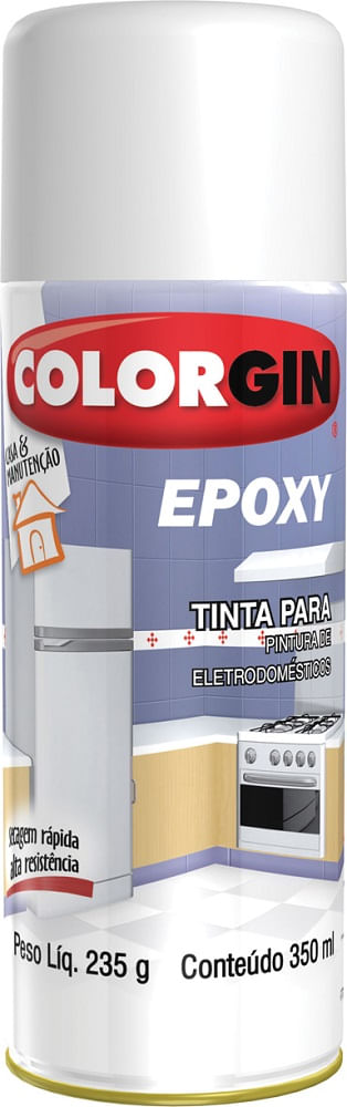Encontraproduto.com.br - Tinta Spray Epoxy 350ml - Colorgin