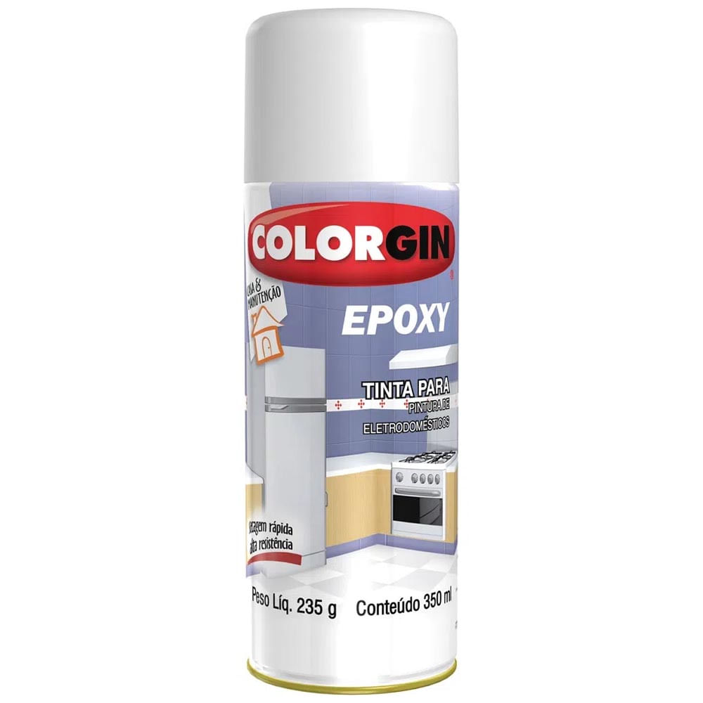 Encontraproduto.com.br - Tinta Spray Epoxy 350ml - Colorgin