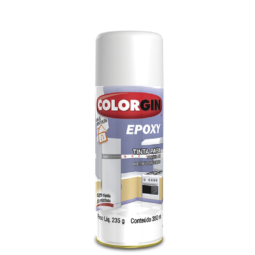 Encontraproduto.com.br - Tinta Spray Epoxy 350ml - Colorgin