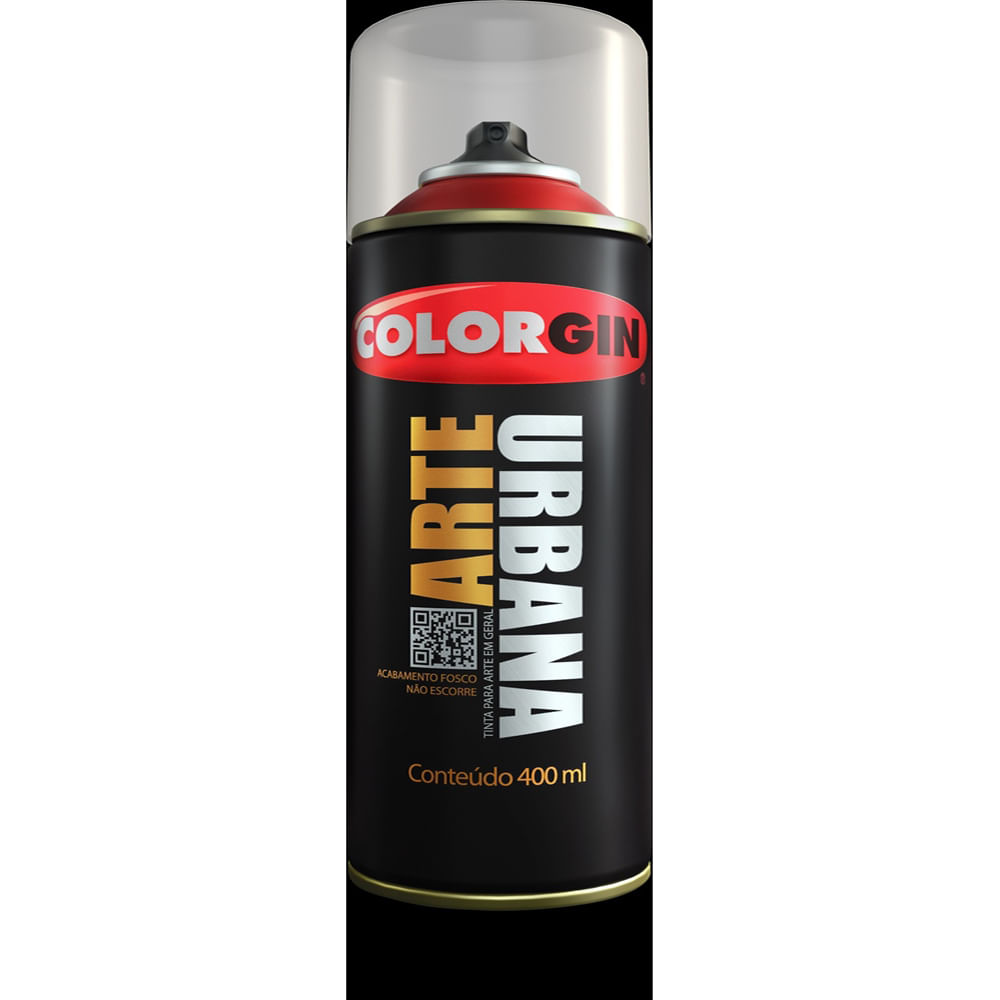 Tinta Spray Colorgin Arte Urbana 400ml 944 Branco (MP)