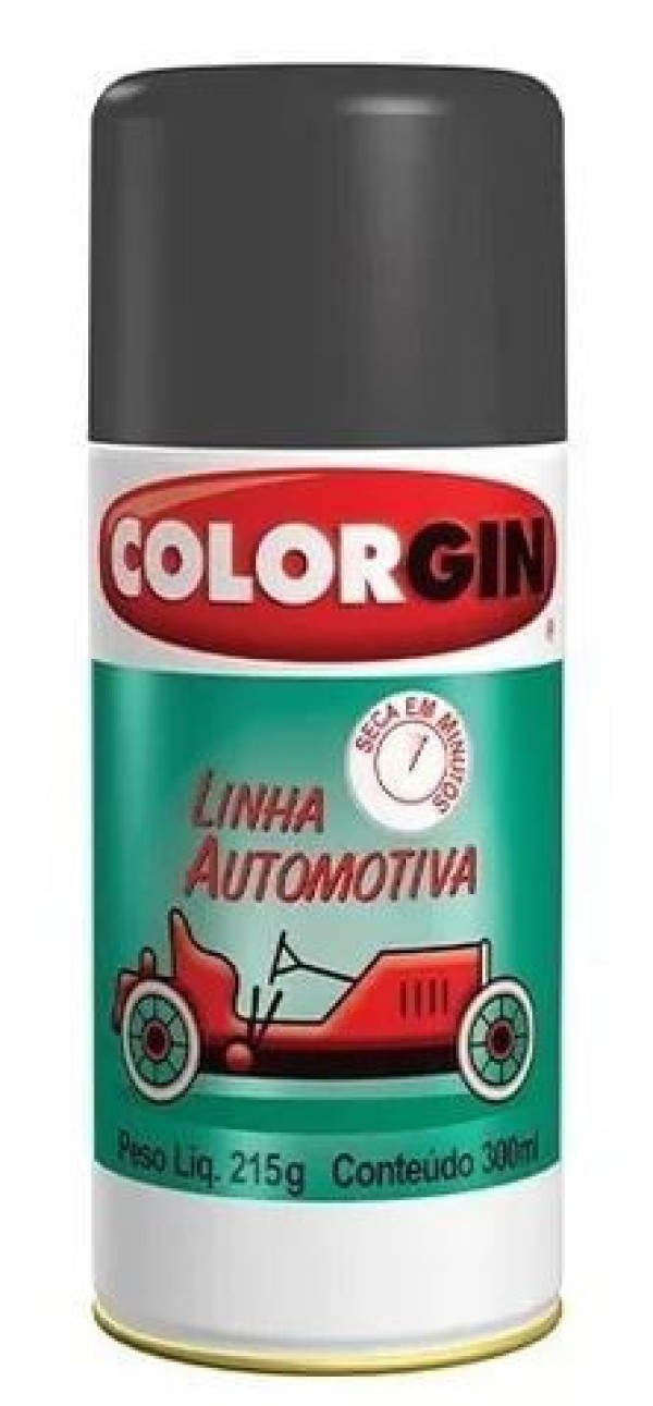 Tinta Spray Seladora Para Plástico Colorgin 300Ml