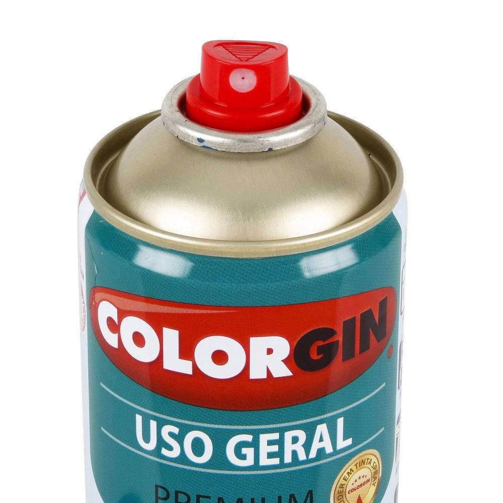 Encontraproduto.com.br - Tinta Spray Colorgin Uso Geral Laranja 400ML
