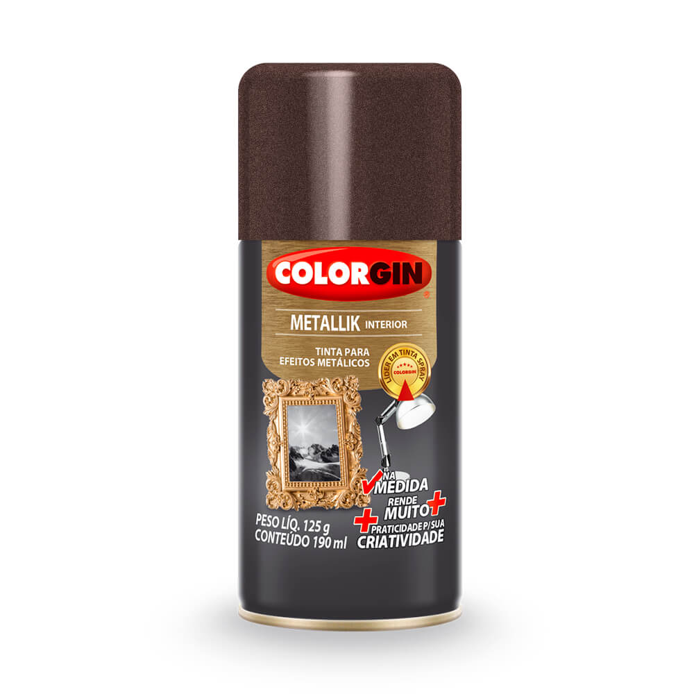 Spray Metallik Interior 190ml - Colorgin