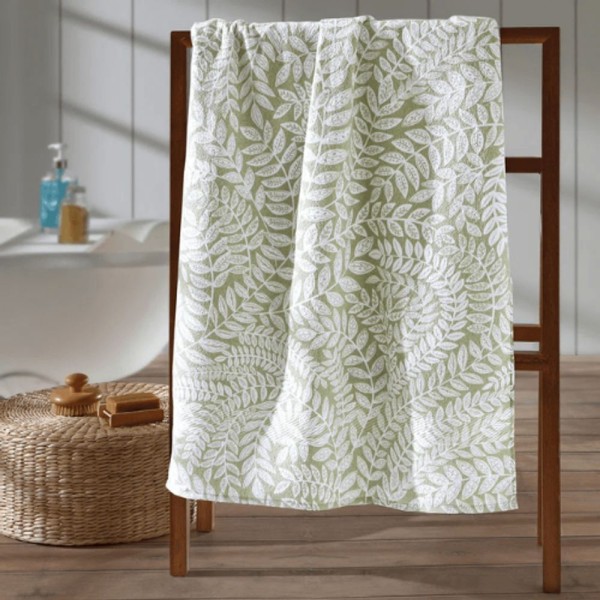 Encontraproduto.com.br - Toalha de Banho Döhler Felpuda Prisma Nature Verde - 140 x 70cm
