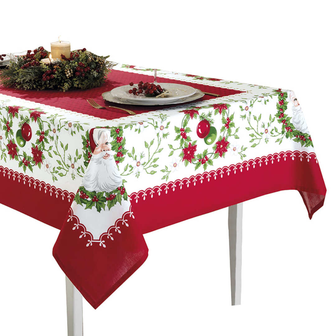 Encontraproduto.com.br - Toalha de Mesa Retangular 1,40MX2,10M Dohler Vermelho