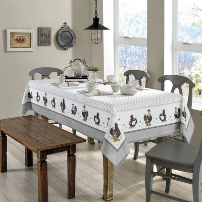 Encontraproduto.com.br - Toalha de mesa 4 lugares Quadrada Requinte 1,60m x 1,60m - Dohler